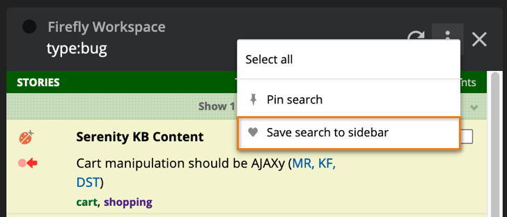 You can now save searches in Workspaces! blog post featured image