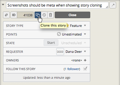 New in the Tracker Beta: Attack of the (Story) Clones! blog post featured image