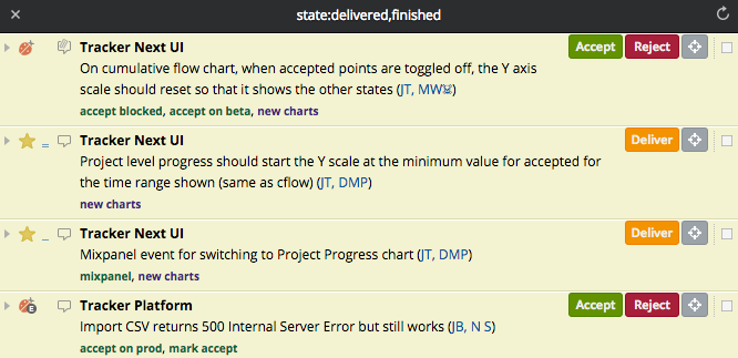 Searching multiple backlogs at once in Pivotal Tracker