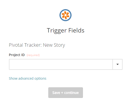 Select a Pivotal Tracker story