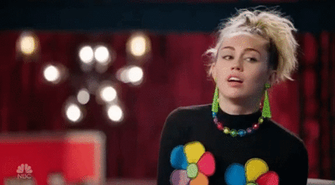 A .gif of Miley Cyrus.