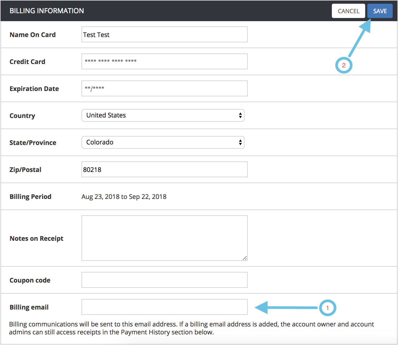 Adding a Billing Email Address blog post featured image