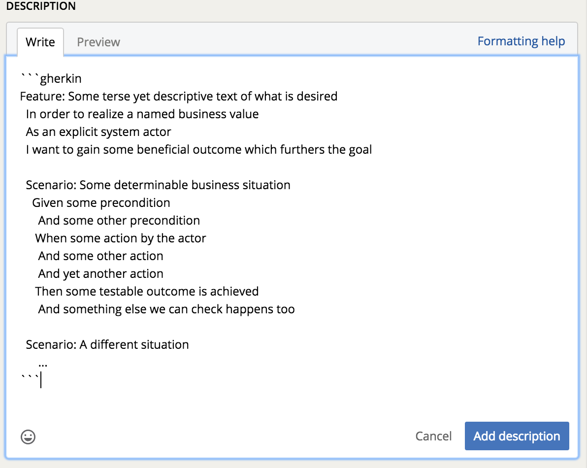 Tracker now supports syntax highlighting.